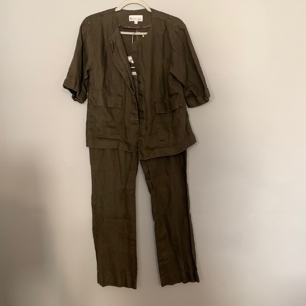 Elliott Lauren Olive Two-Piece Set